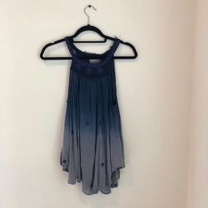 FREE PEOPLE ombre TOP,  SIZE XS